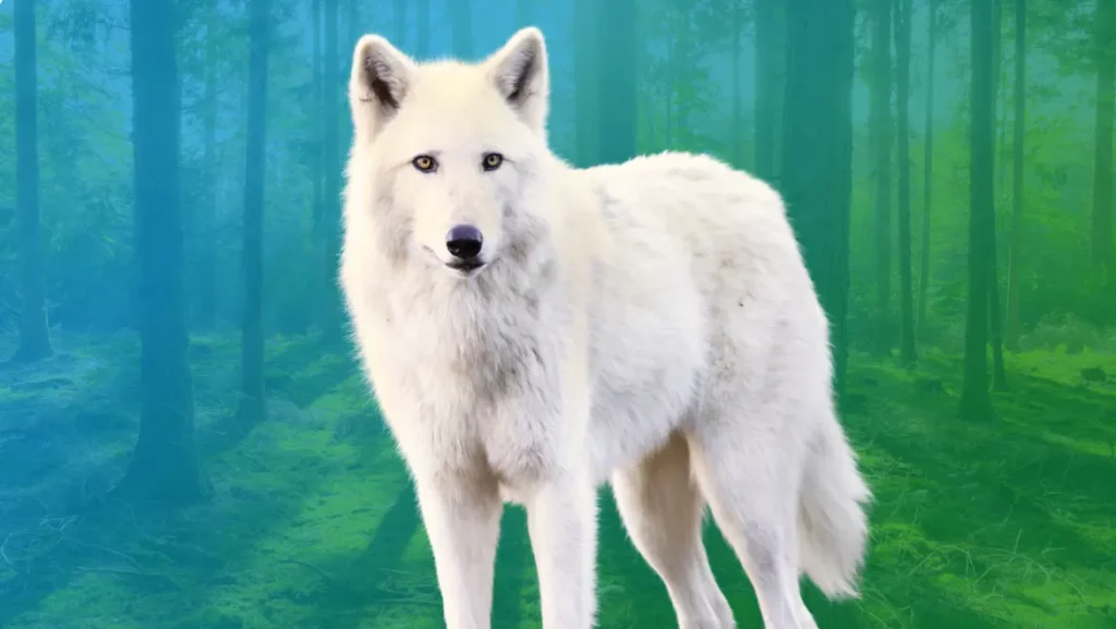 Spirit Animal White Wolf